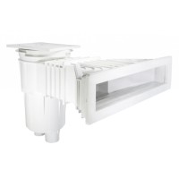 Скиммер  NORM 17,5 л, крышка квадратная, для бeтонных бассейнов