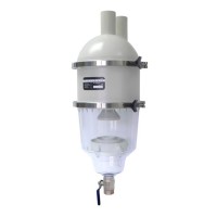 Фильтр  Hydrospin 30 м3/ч, крепления к полу