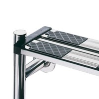 Ступенька  безопасности нескользящая, двойная, AISI-316