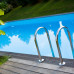 Лайнер  ПВХ Renolit Alkorplan Relief, 1,65х25 м, anty-slip, цвет адриатический синий